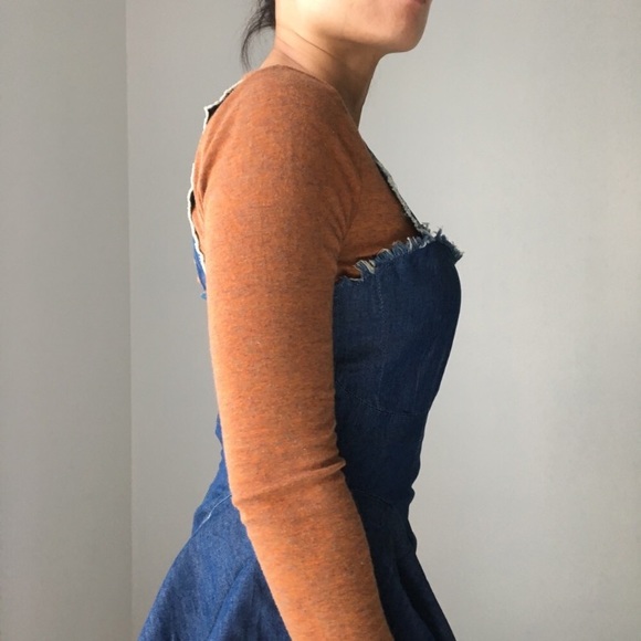 Charlize denim shell bustier top - Picture 5 of 6